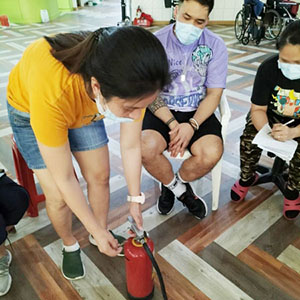 2022/10/07 消防訓練