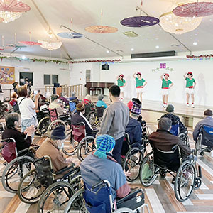 2023/12/02 財團法人新北市私立陳駱金枝社會福利慈善事業基金會歌舞暨按摩公益活動